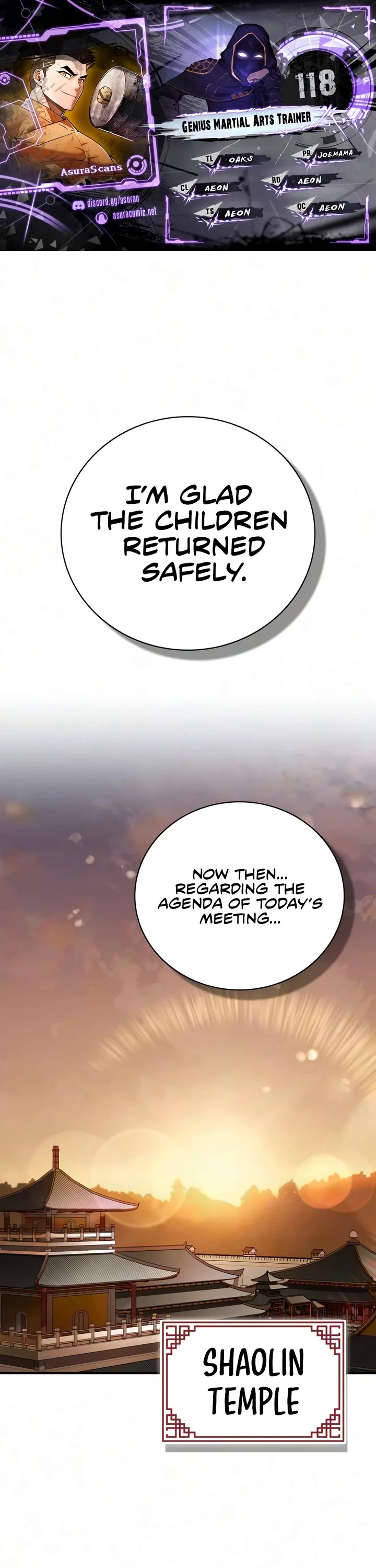 Genius Martial Arts Trainer chapter 118 page 1