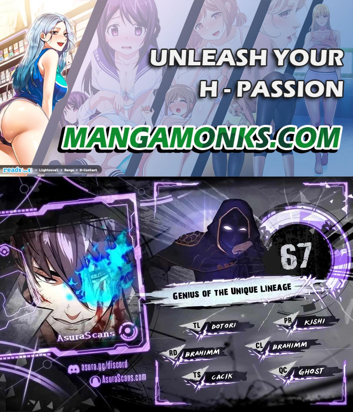 Genius of the Unique Lineage chapter 67 page 1