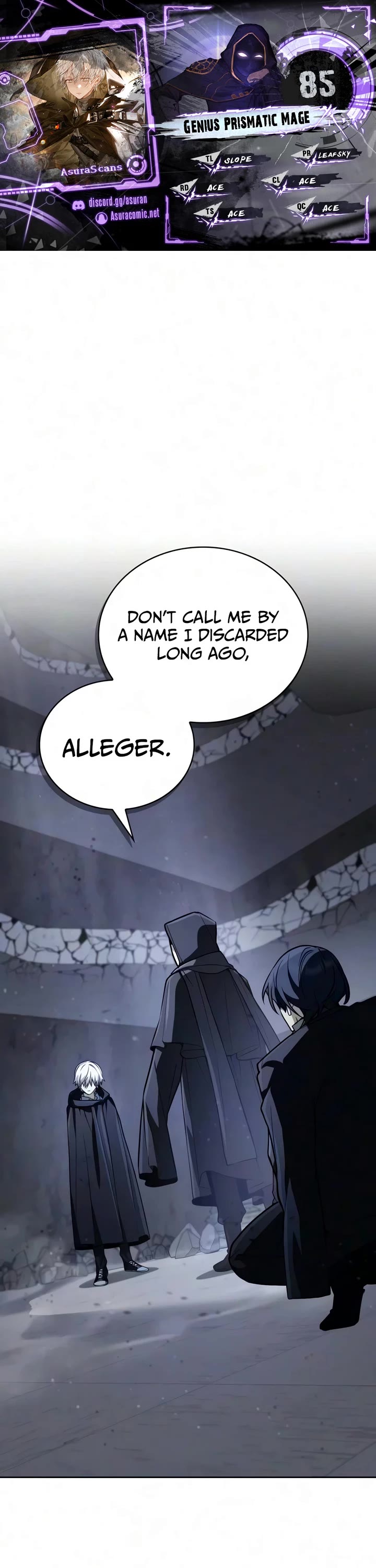 Genius Prismatic Mage chapter 85 page 1
