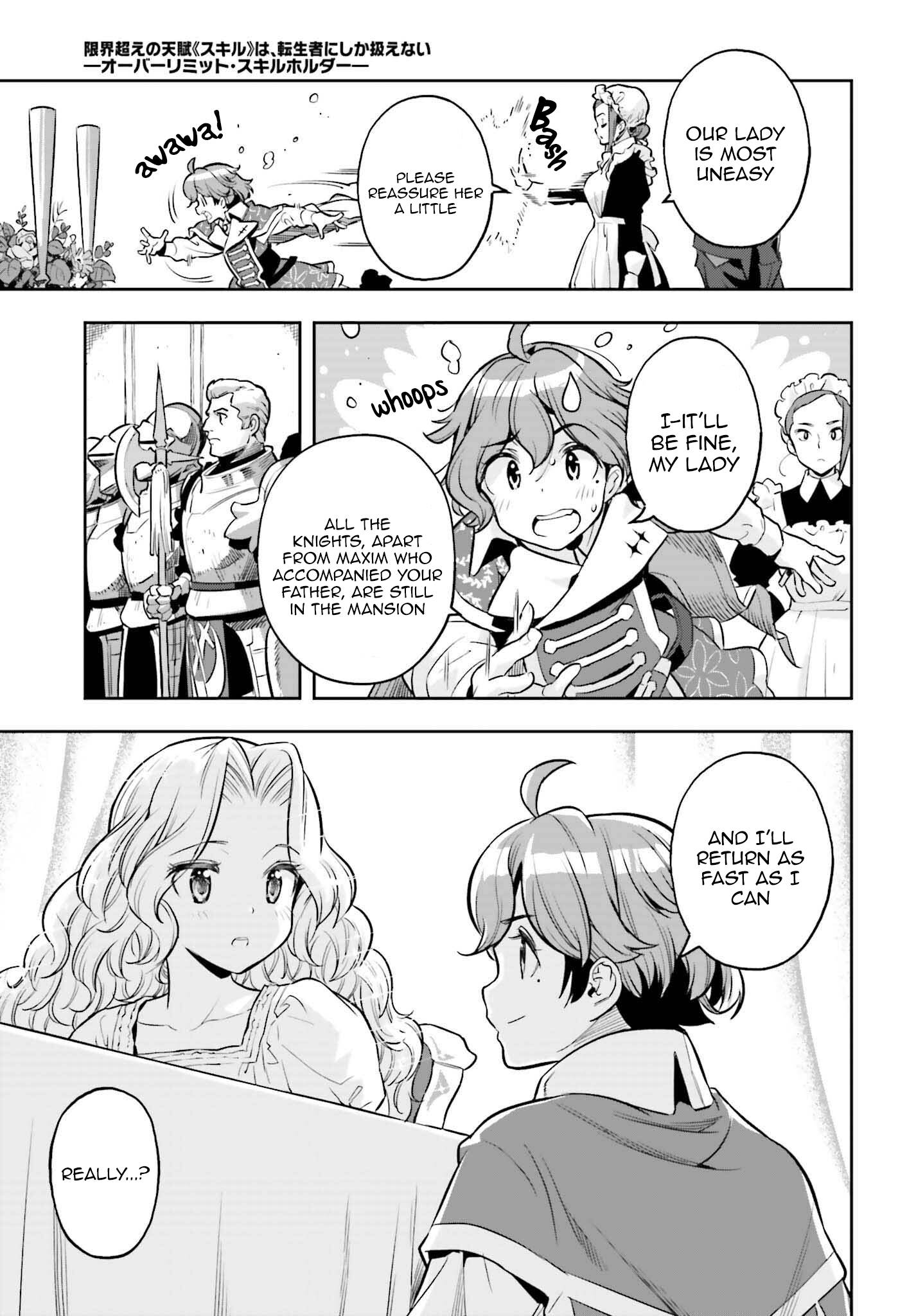 Genkai Koe No Tenpu wa, Tensei-sha ni Shika Atsukaenai - Overlimit Skill Holders - chapter 20 page 21