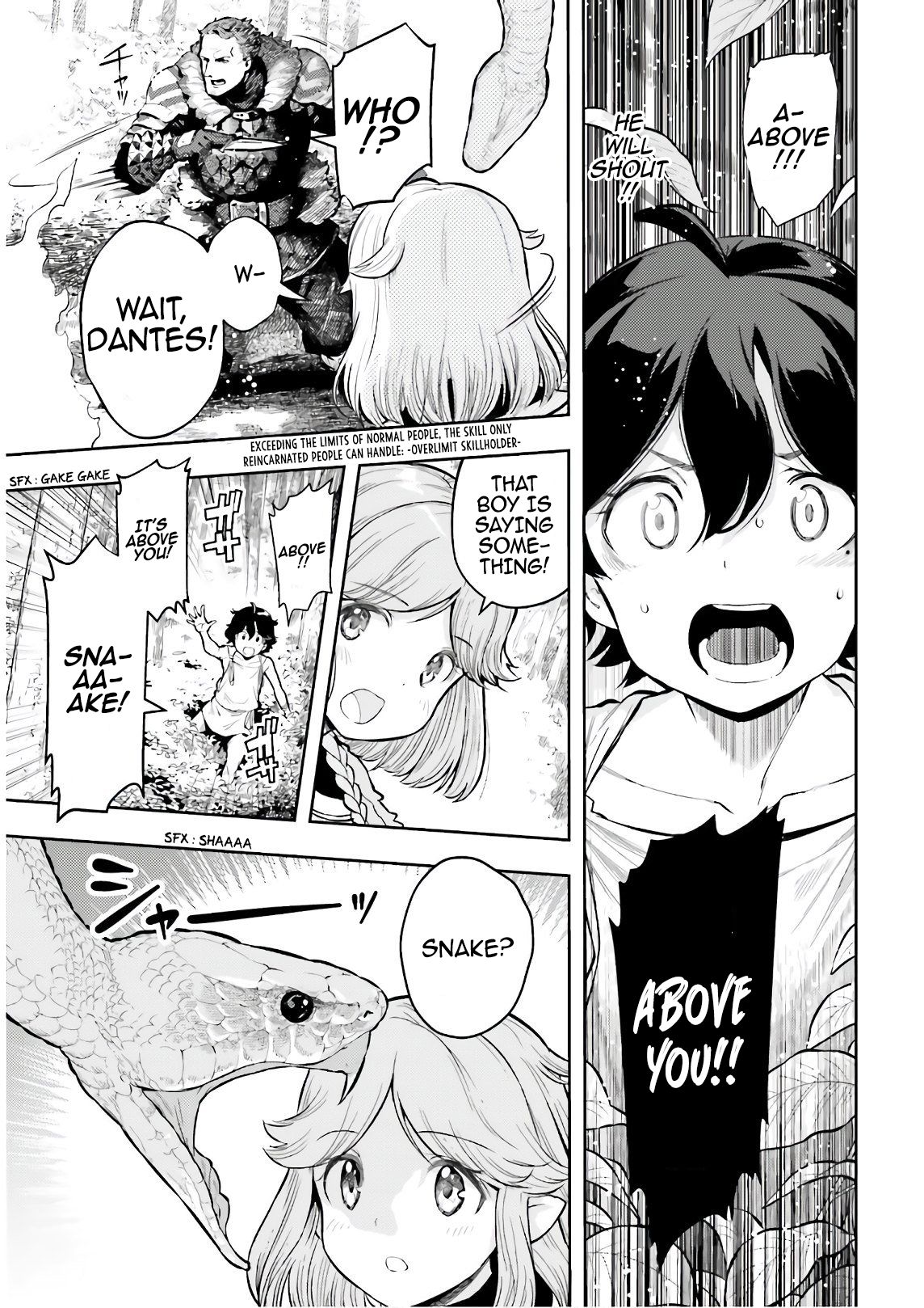 Genkai Koe No Tenpu wa, Tensei-sha ni Shika Atsukaenai - Overlimit Skill Holders - chapter 3 page 1