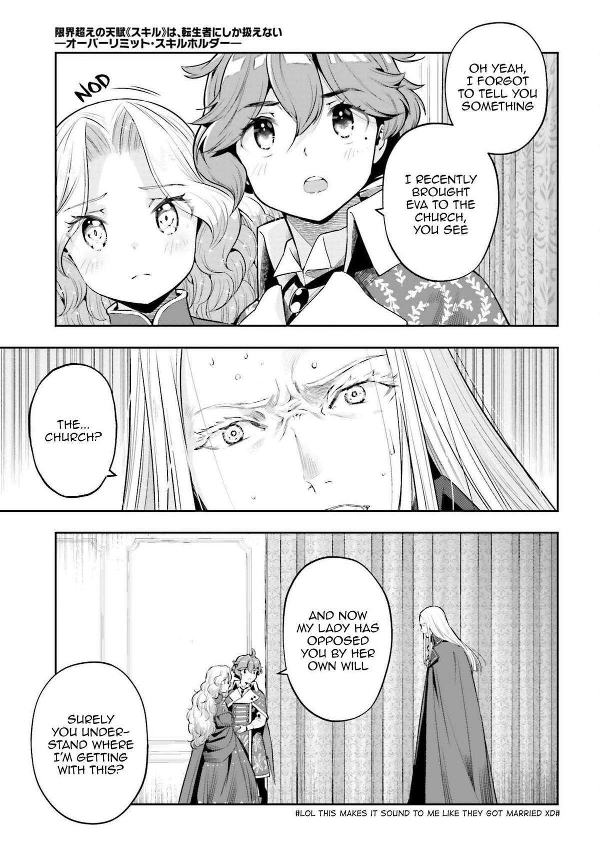 Genkai Koe No Tenpu wa, Tensei-sha ni Shika Atsukaenai - Overlimit Skill Holders - chapter 36 page 7