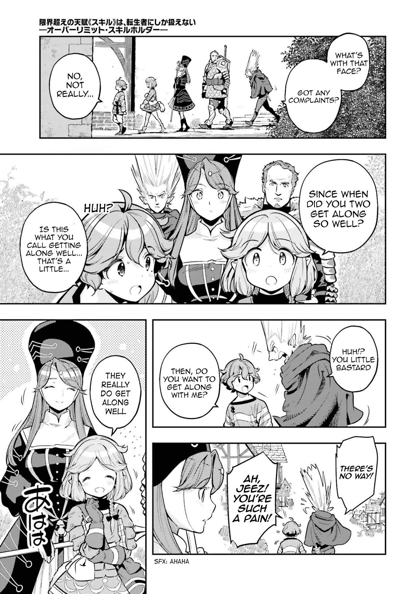 Genkai Koe No Tenpu wa, Tensei-sha ni Shika Atsukaenai - Overlimit Skill Holders - chapter 7 page 11