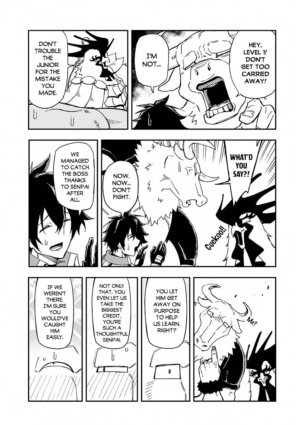 Genkai Level 1 kara no Nariagari: Saijaku Level no Ore ga Isekai Saikyou ni Naru made chapter 14.1 page 9