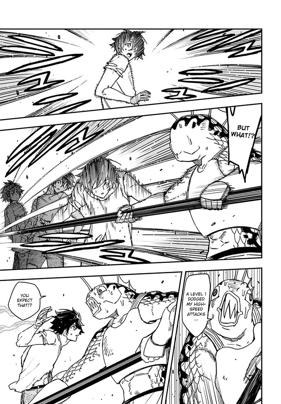 Genkai Level 1 kara no Nariagari: Saijaku Level no Ore ga Isekai Saikyou ni Naru made chapter 8 page 16