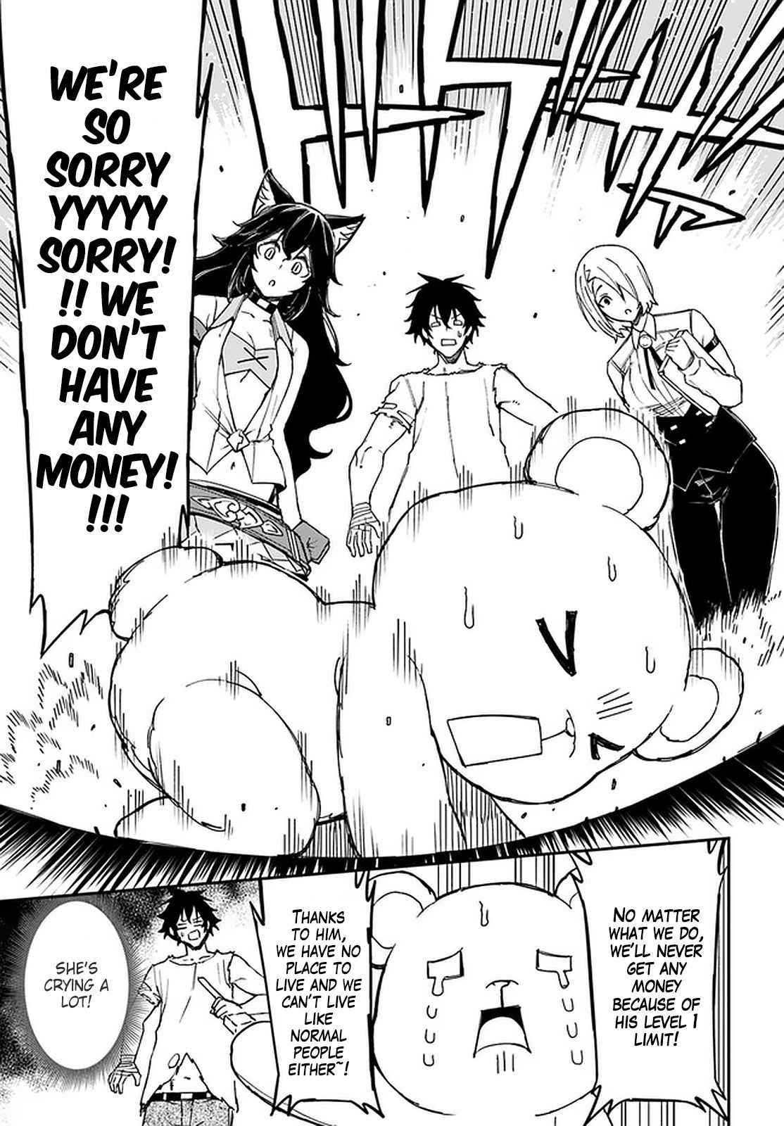 Genkai Level 1 kara no Nariagari: Saijaku Level no Ore ga Isekai Saikyou ni Naru made chapter 9 page 10