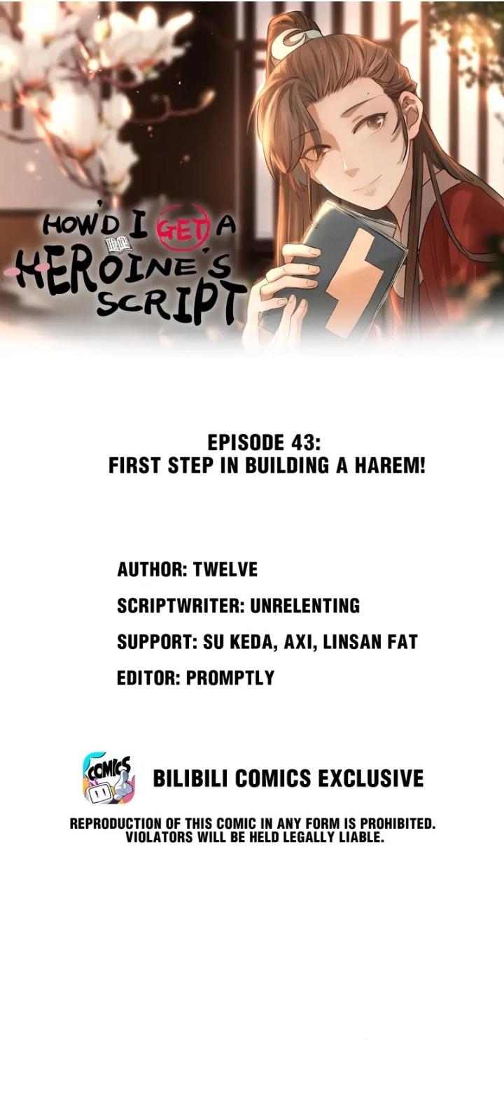 Get The Heroine’S Script chapter 43 page 1