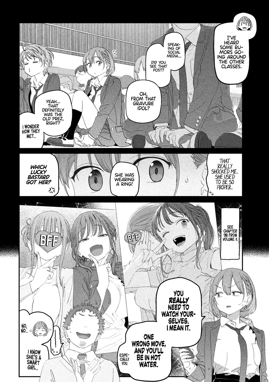 Getsuyoubi no Tawawa (Serialization) chapter 106 page 3