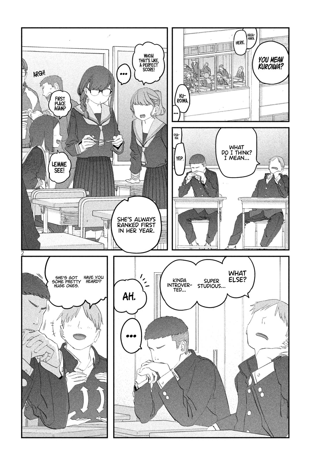 Getsuyoubi no Tawawa (Serialization) chapter 107 page 3