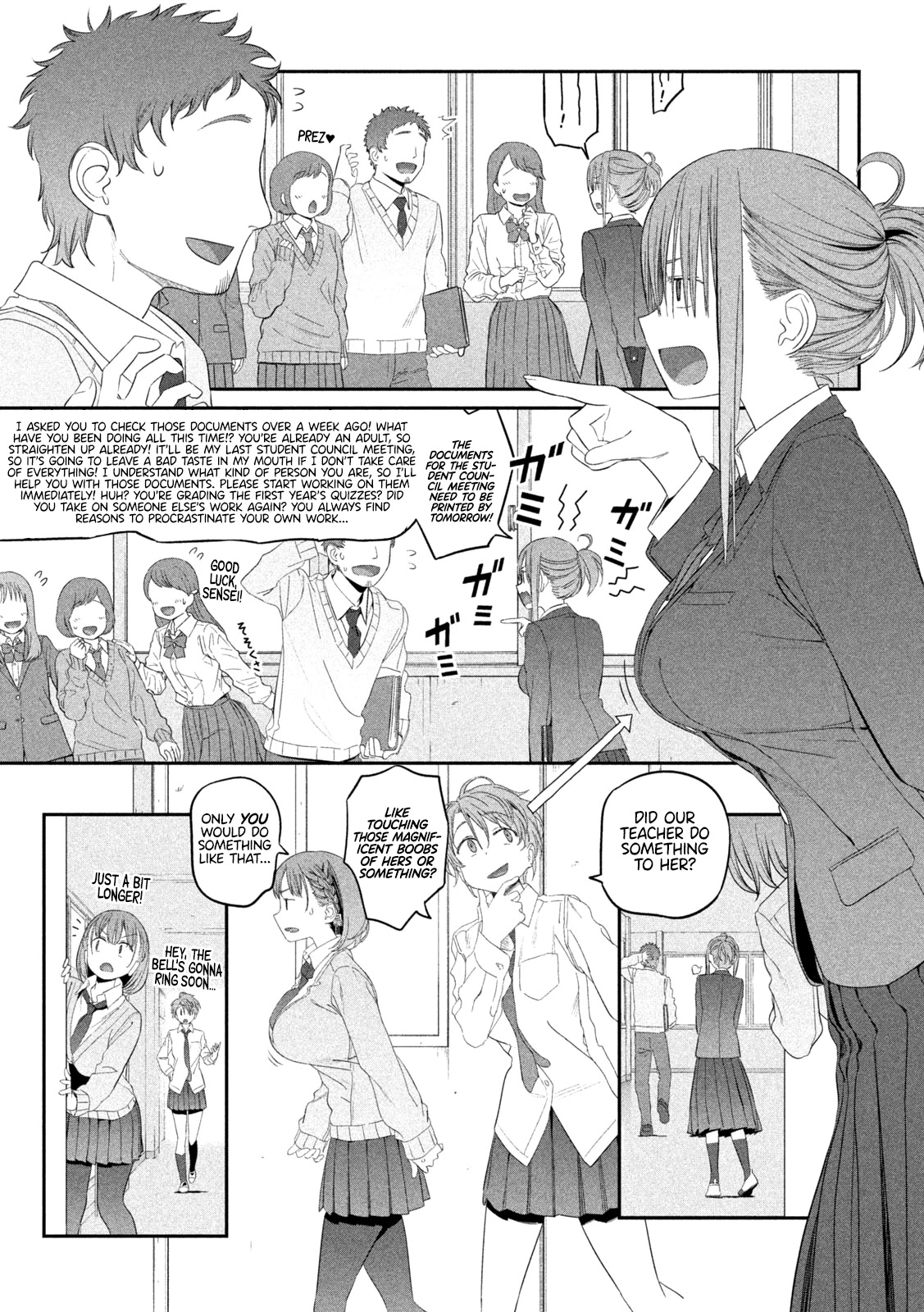 Getsuyoubi no Tawawa (Serialization) chapter 11 page 12