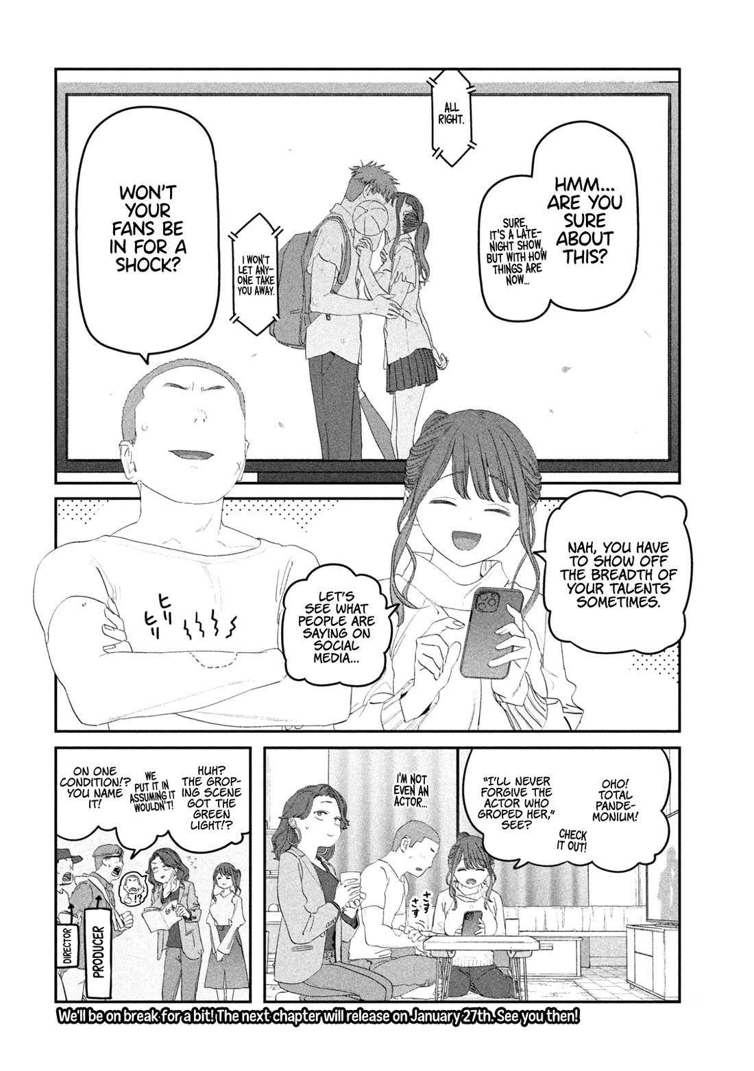 Getsuyoubi no Tawawa (Serialization) chapter 113 page 17