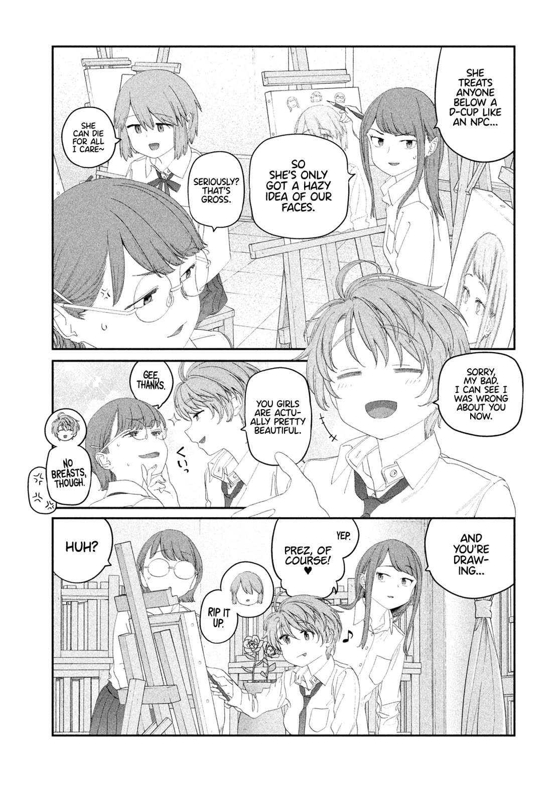 Getsuyoubi no Tawawa (Serialization) chapter 115 page 4