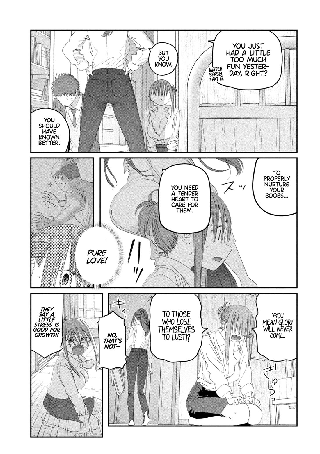 Getsuyoubi no Tawawa (Serialization) chapter 117 page 10