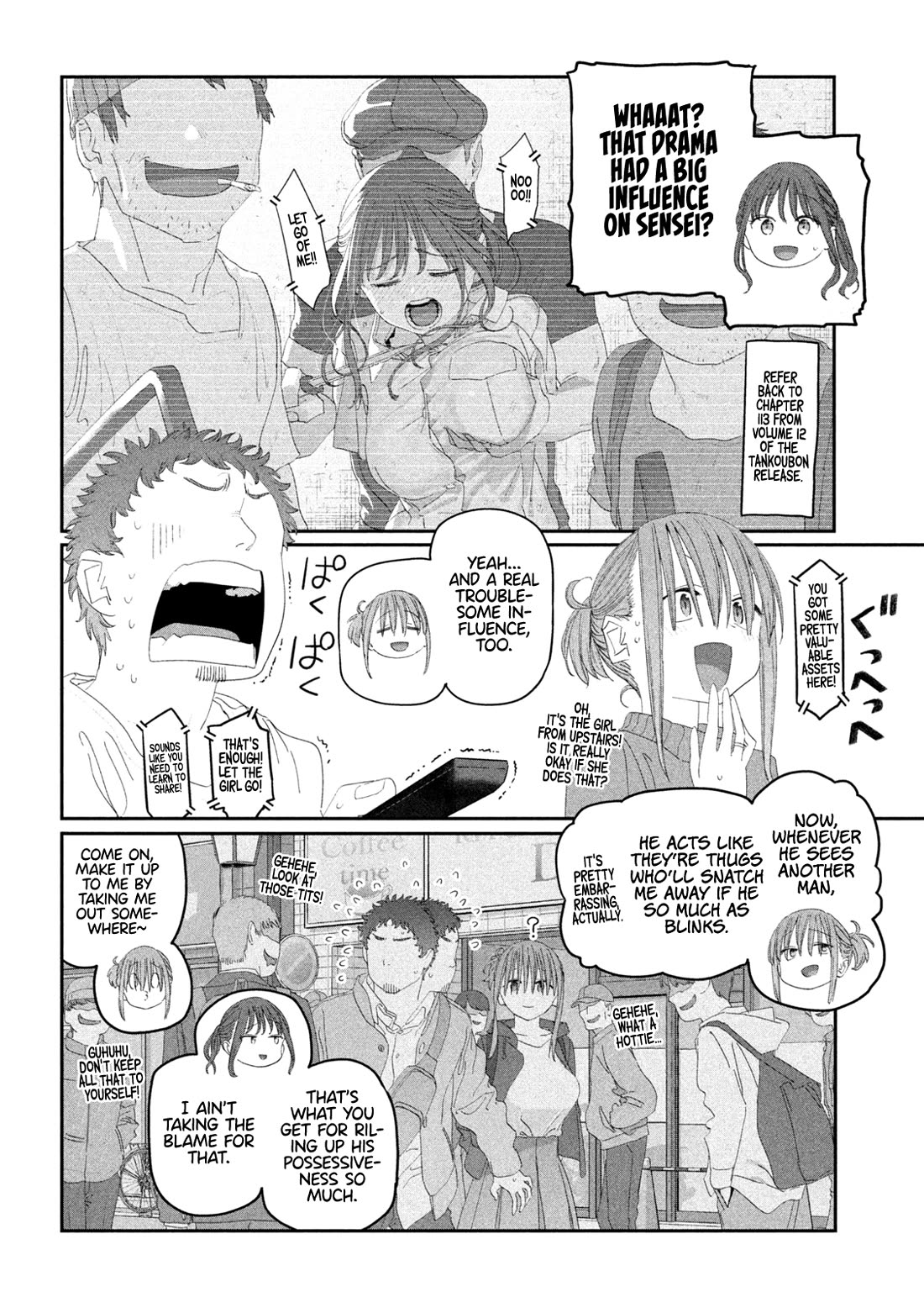 Getsuyoubi no Tawawa (Serialization) chapter 117 page 3