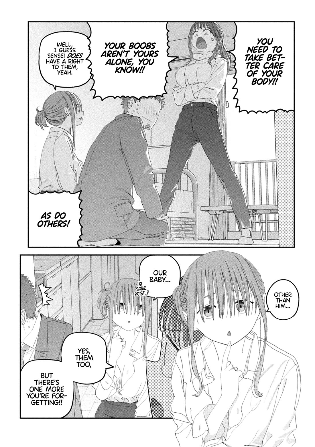 Getsuyoubi no Tawawa (Serialization) chapter 117 page 8