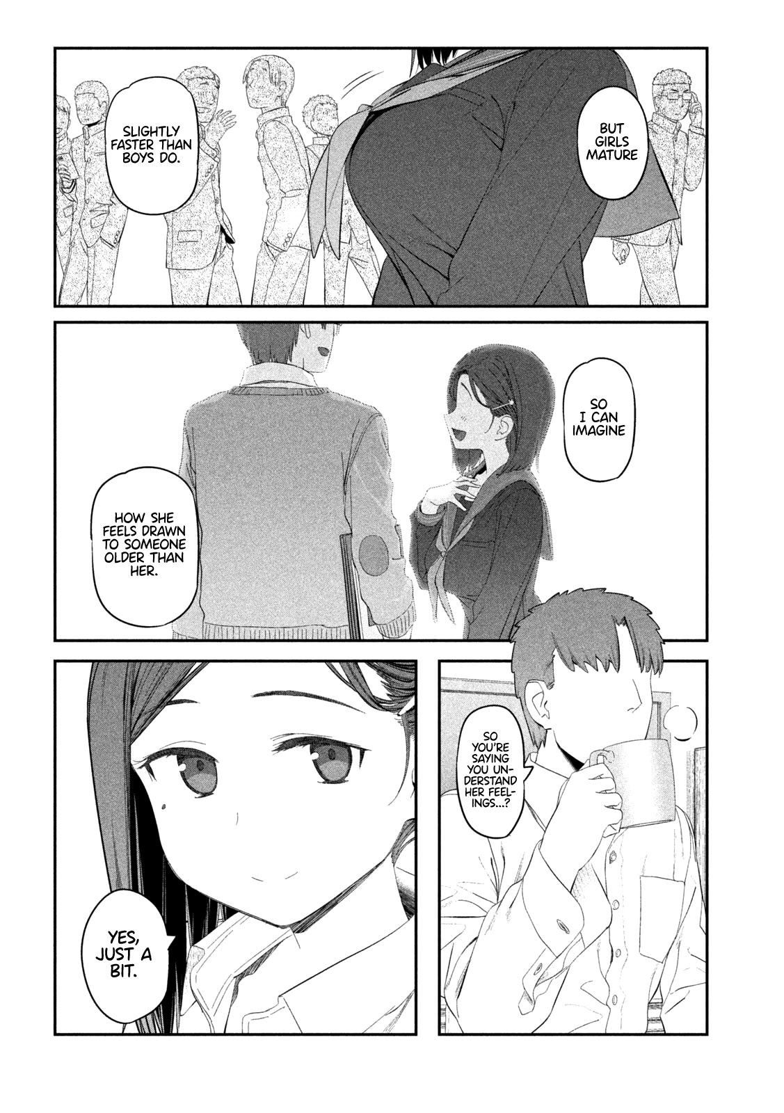 Getsuyoubi no Tawawa (Serialization) chapter 13 page 12