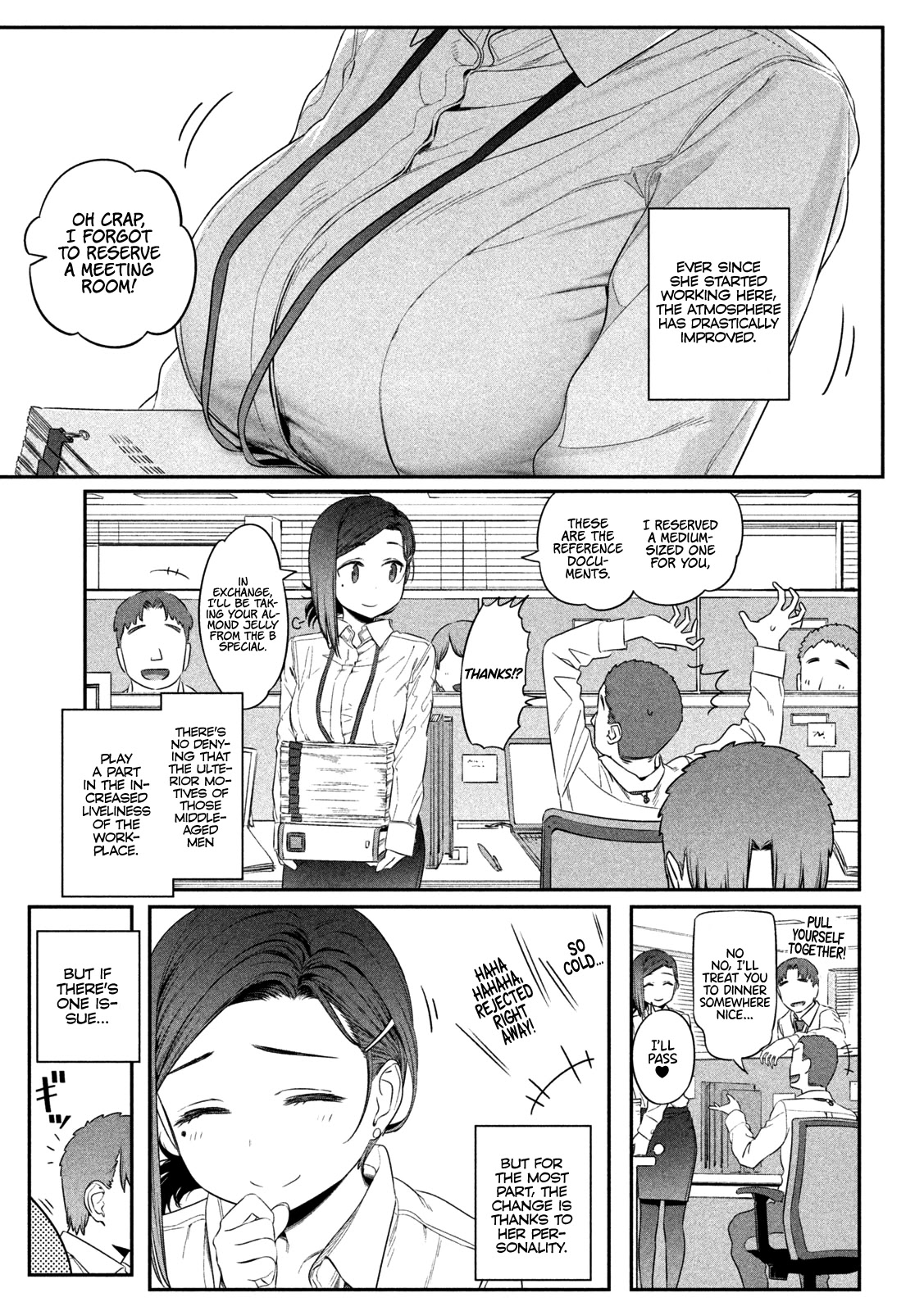 Getsuyoubi no Tawawa (Serialization) chapter 2 page 8