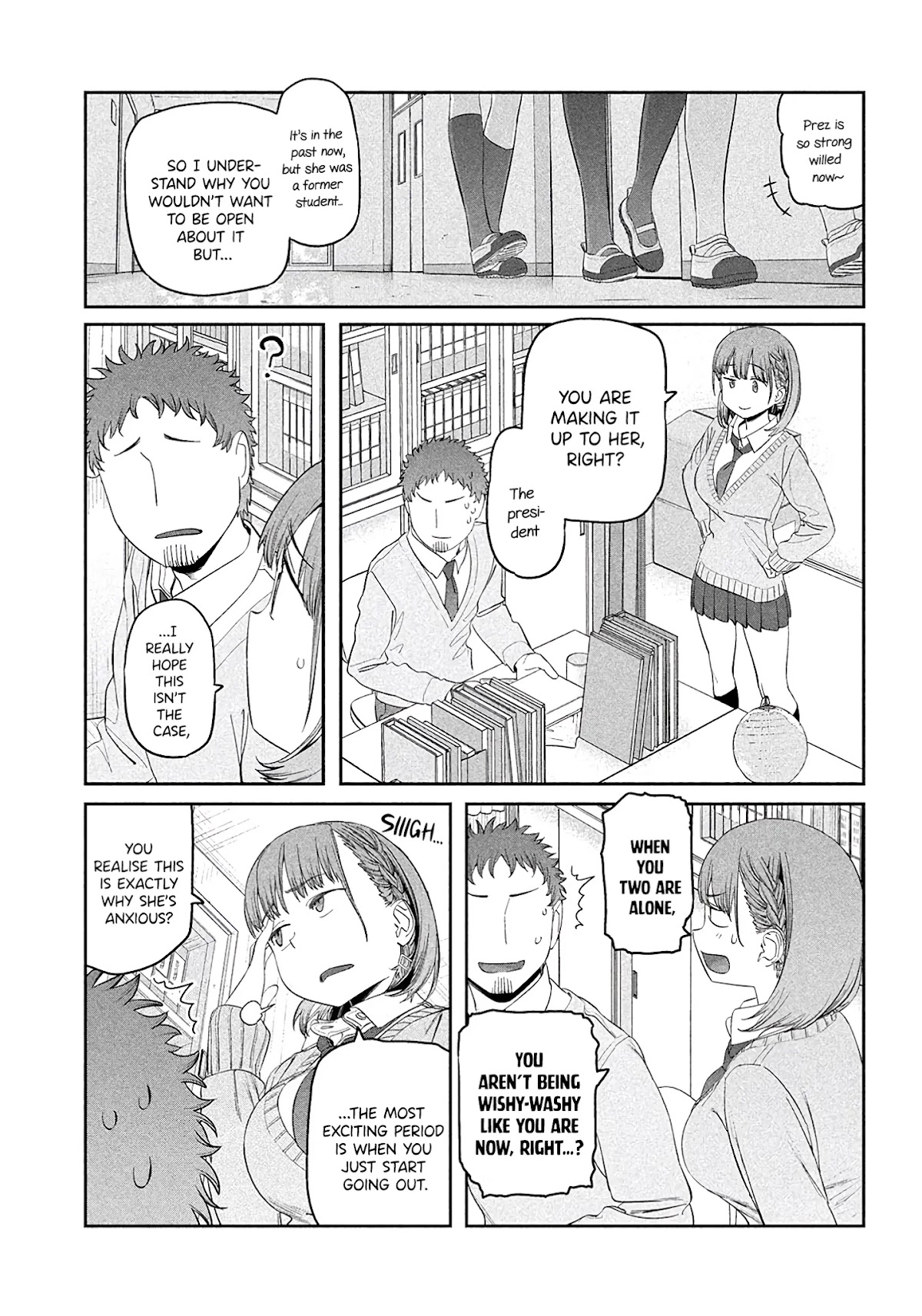 Getsuyoubi no Tawawa (Serialization) chapter 34 page 8