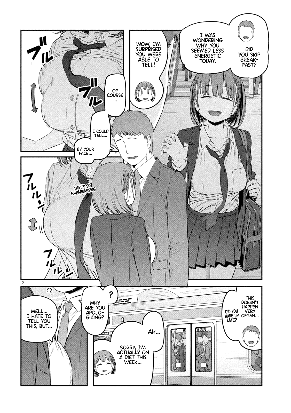 Getsuyoubi no Tawawa (Serialization) chapter 36 page 2