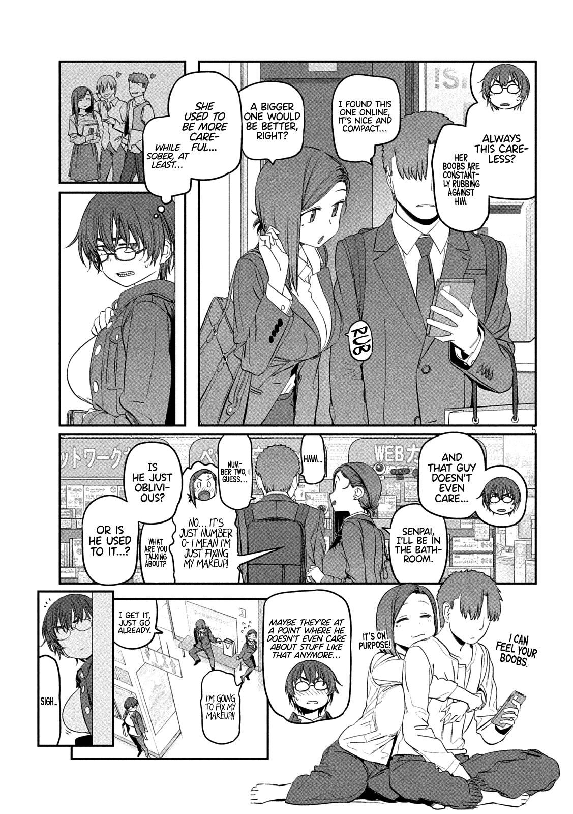 Getsuyoubi no Tawawa (Serialization) chapter 37 page 5