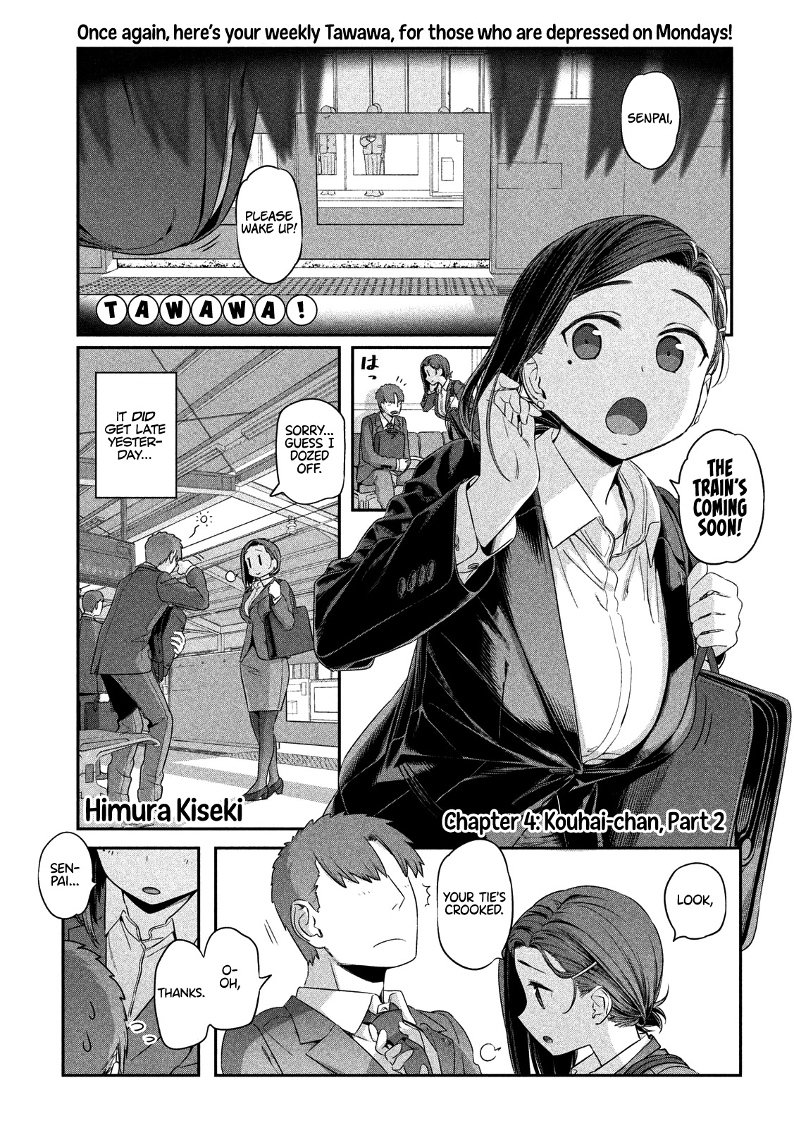 Getsuyoubi no Tawawa (Serialization) chapter 4 page 2