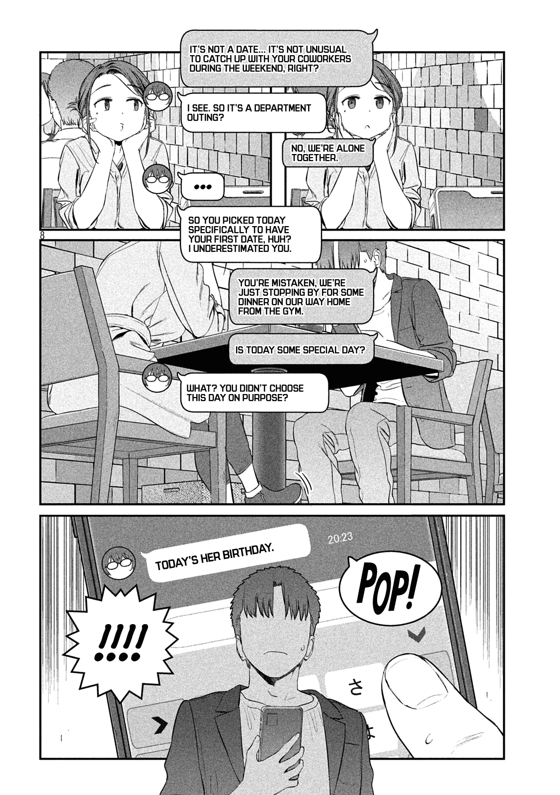 Getsuyoubi no Tawawa (Serialization) chapter 41 page 8