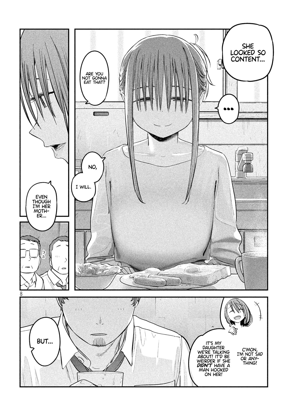 Getsuyoubi no Tawawa (Serialization) chapter 43 page 8
