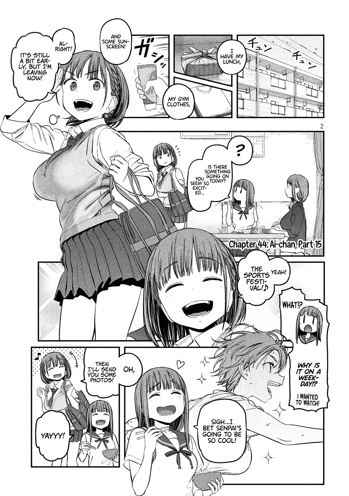 Getsuyoubi no Tawawa (Serialization) chapter 44 page 2