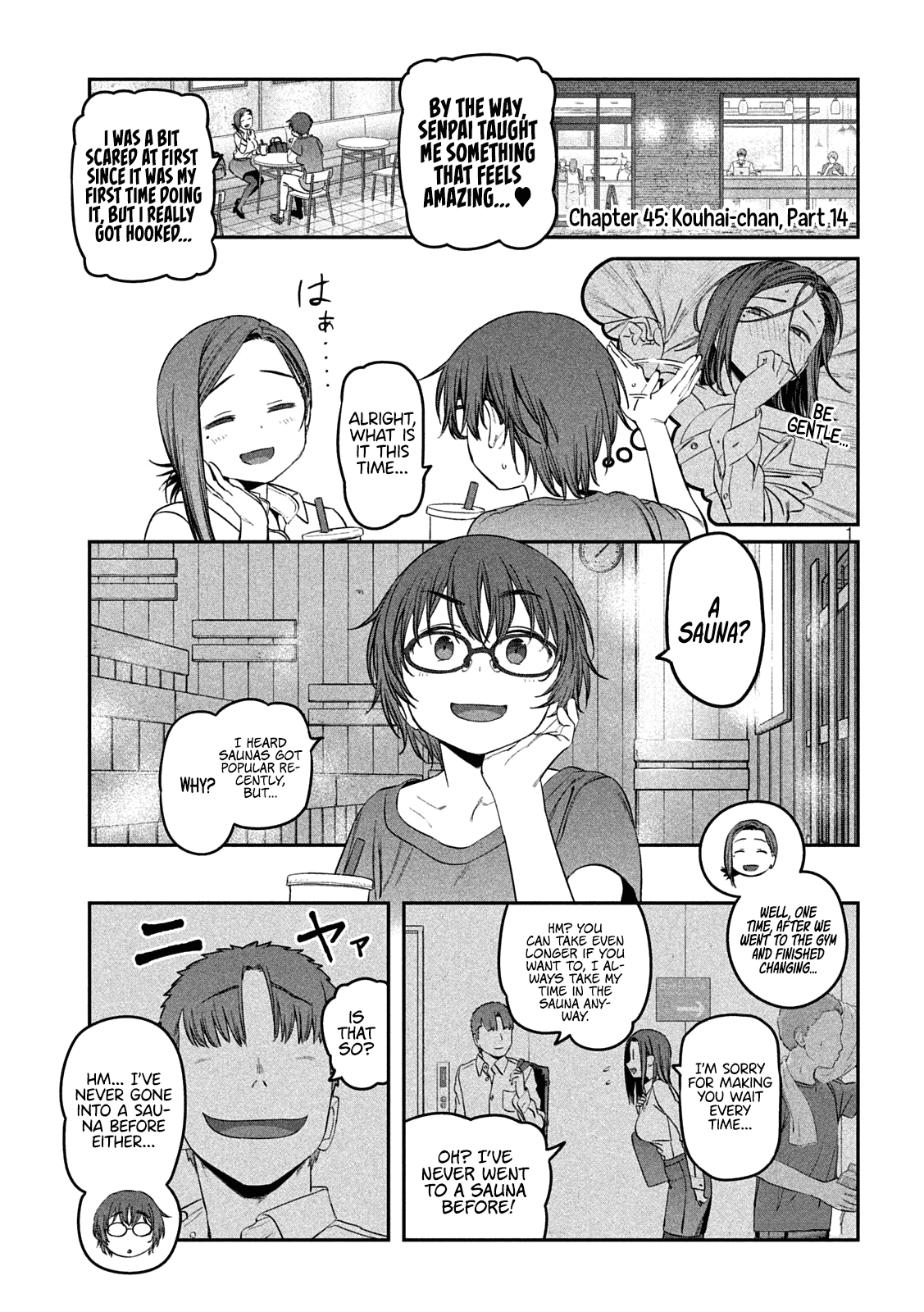 Getsuyoubi no Tawawa (Serialization) chapter 45 page 1