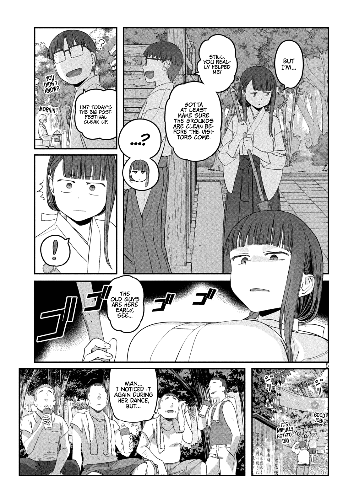 Getsuyoubi no Tawawa (Serialization) chapter 48 page 5