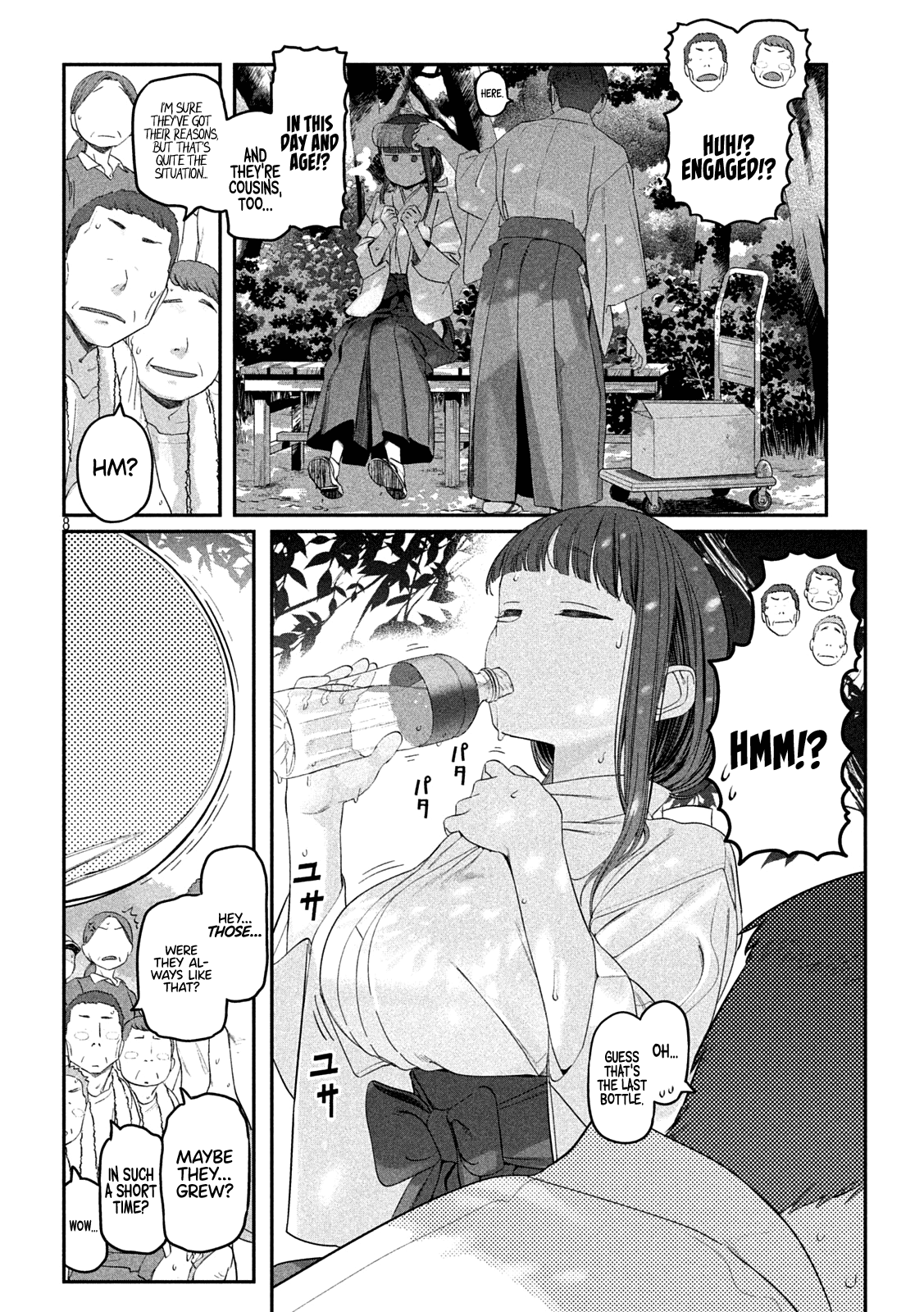 Getsuyoubi no Tawawa (Serialization) chapter 48 page 8