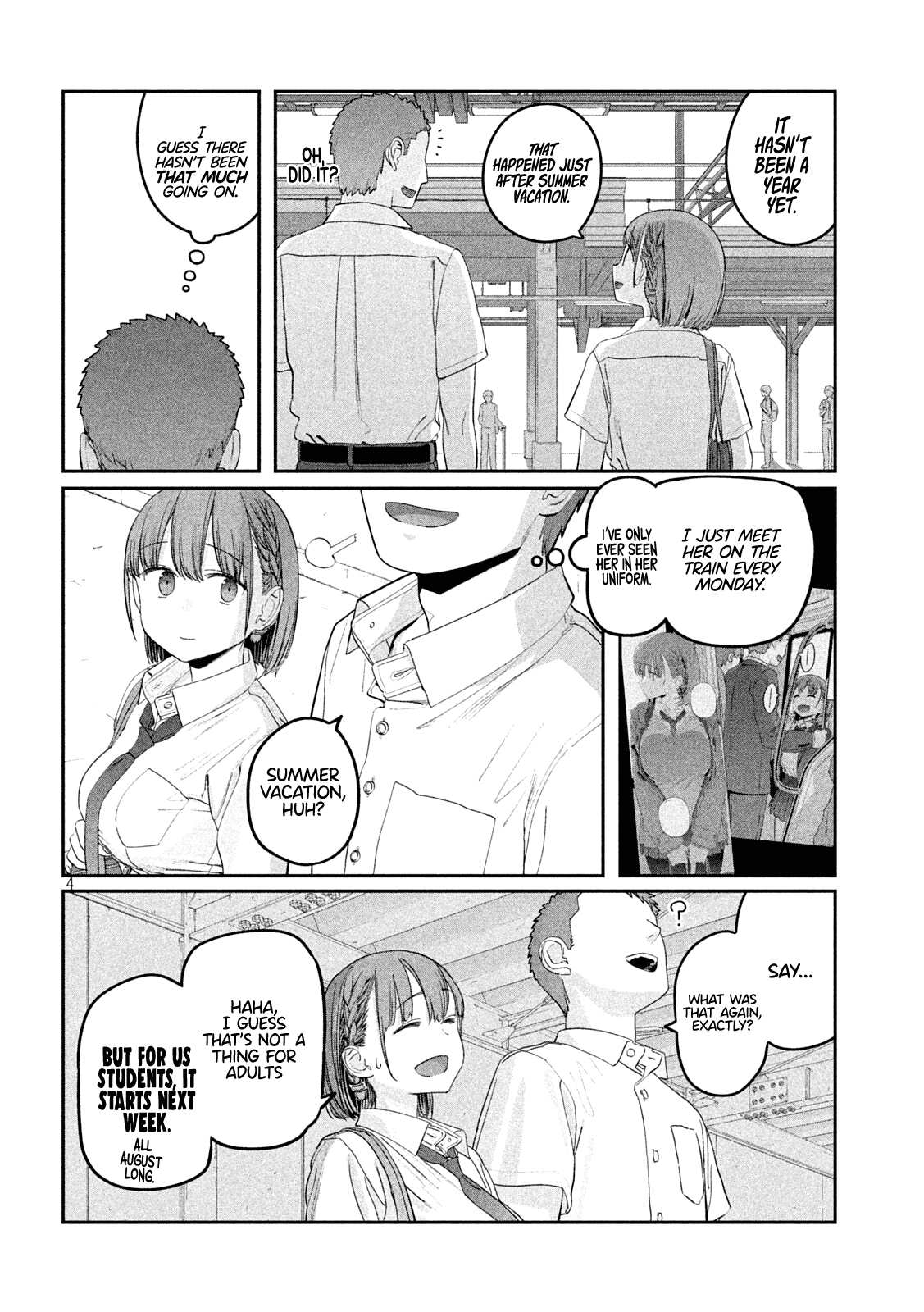 Getsuyoubi no Tawawa (Serialization) chapter 56 page 4