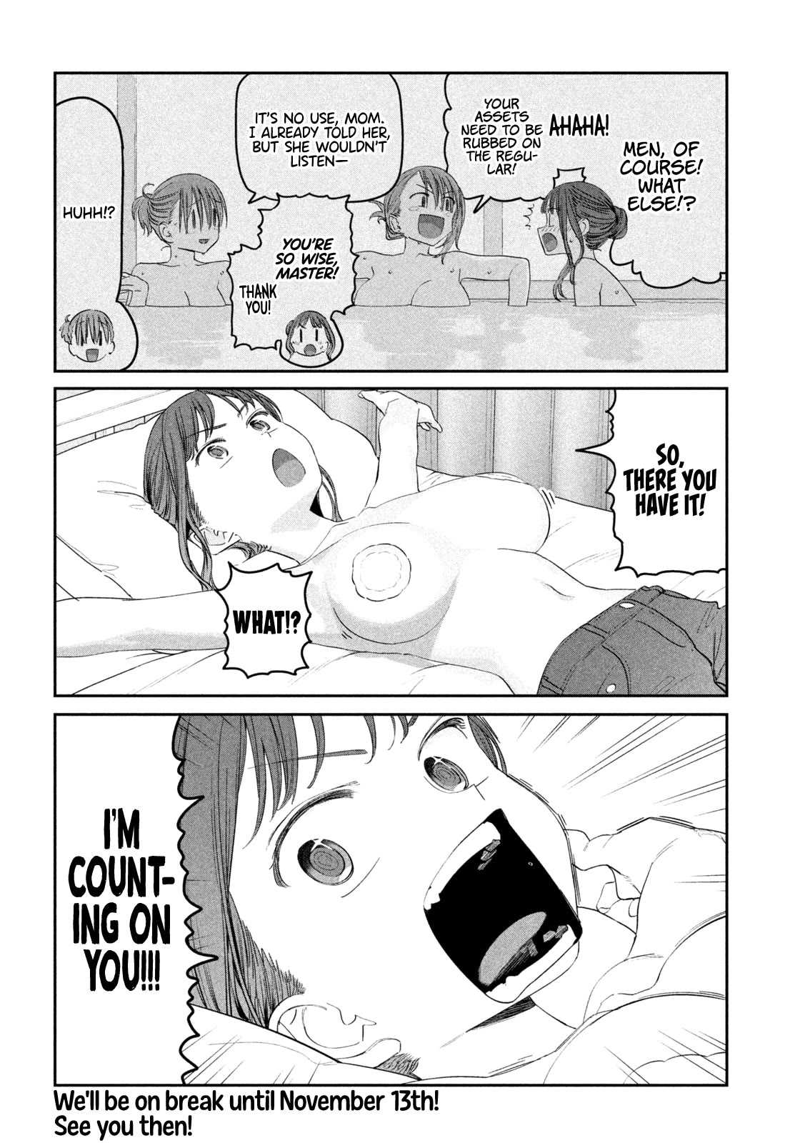 Getsuyoubi no Tawawa (Serialization) chapter 86 page 13