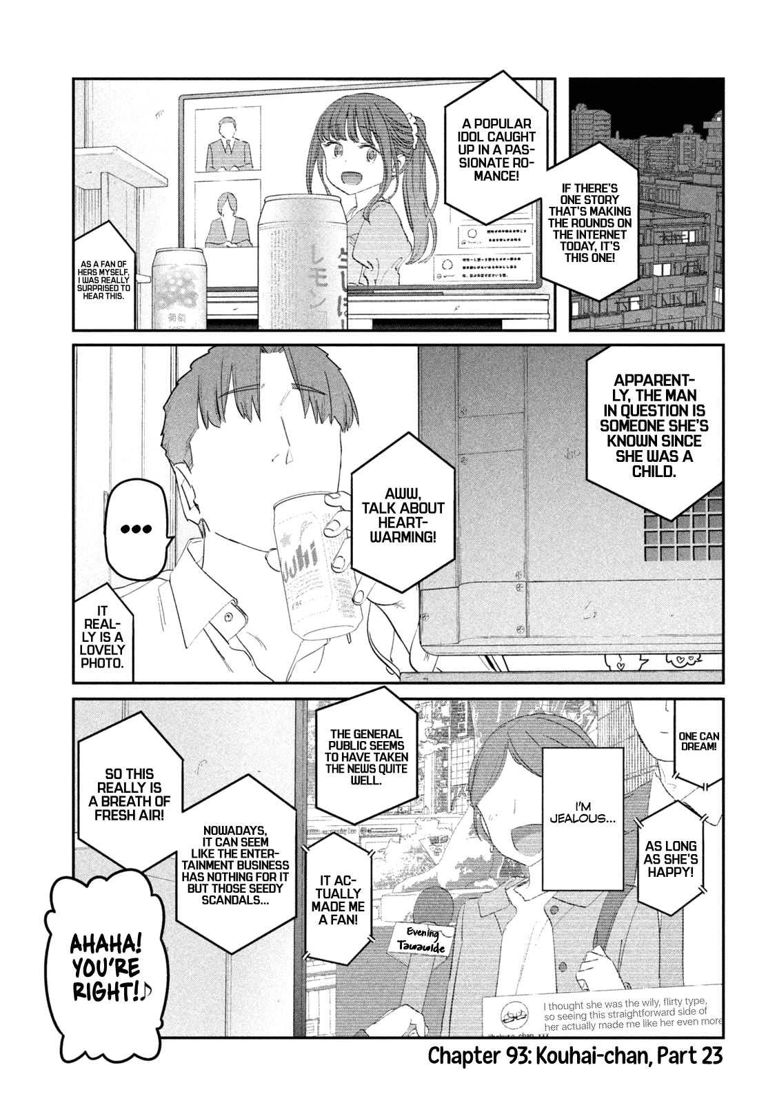 Getsuyoubi no Tawawa (Serialization) chapter 93 page 2