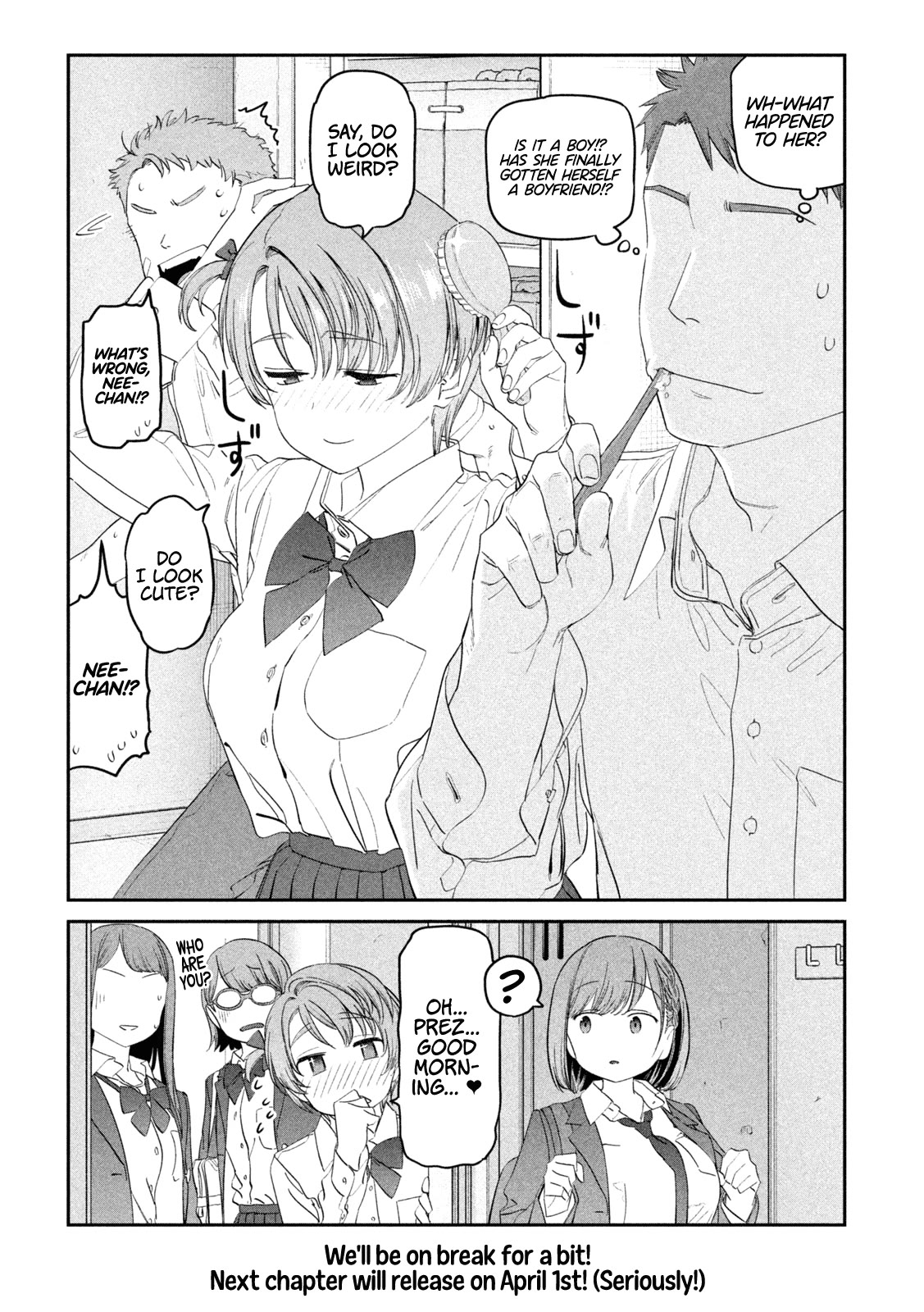 Getsuyoubi no Tawawa (Serialization) chapter 95 page 13