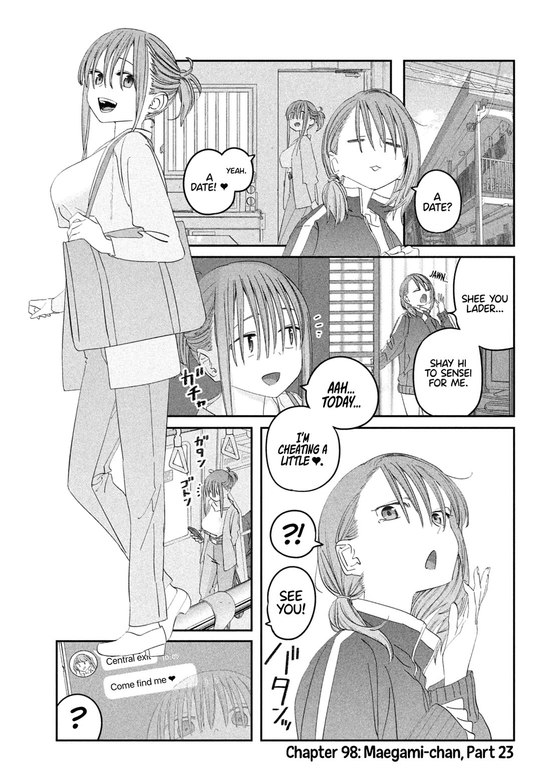 Getsuyoubi no Tawawa (Serialization) chapter 98 page 2