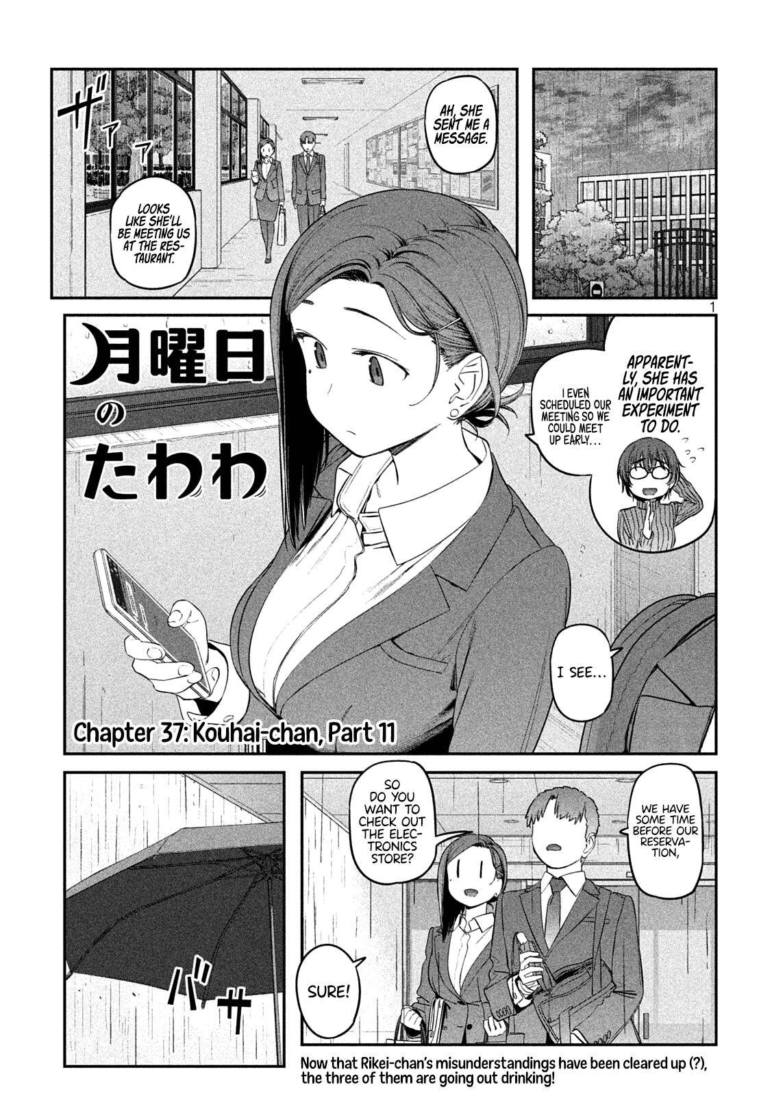 Getsuyoubi no Tawawa chapter 37 page 1