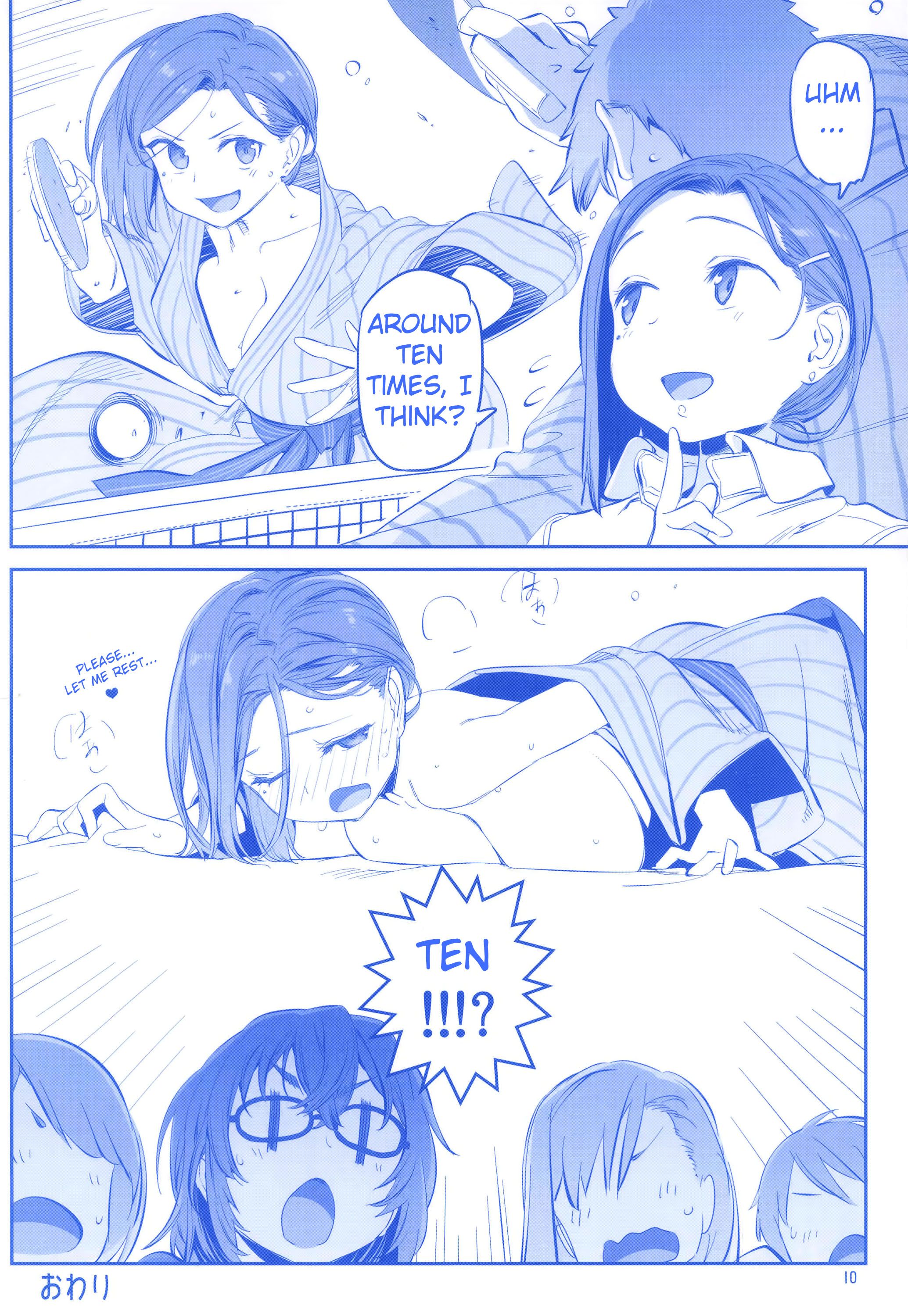 Getsuyoubi no Tawawa chapter 9.5 page 10