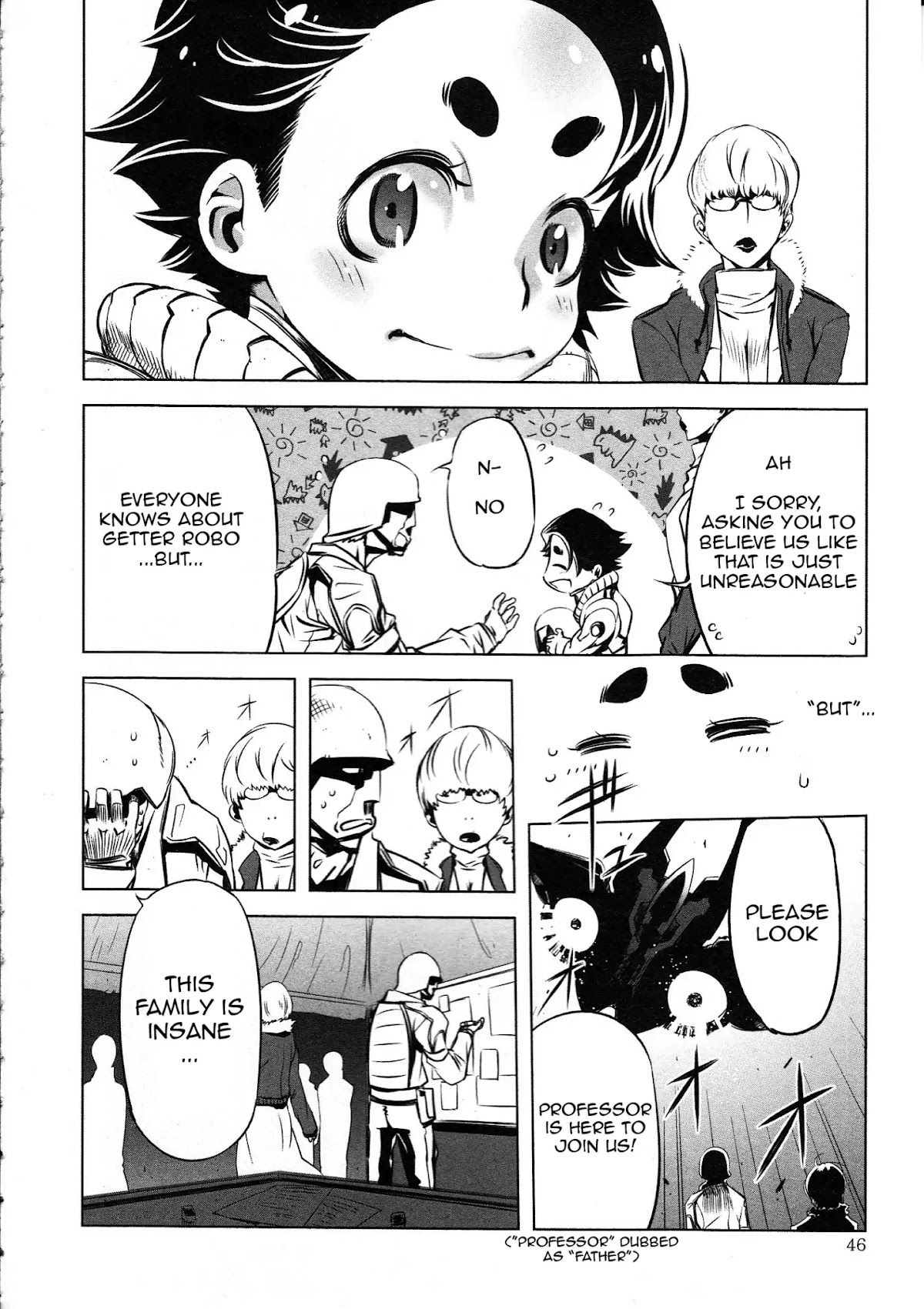 Getter Robo High chapter 2 page 12