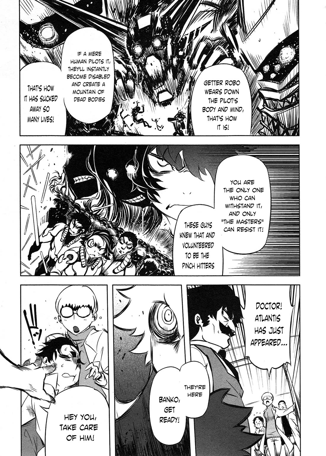 Getter Robo High chapter 4 page 19
