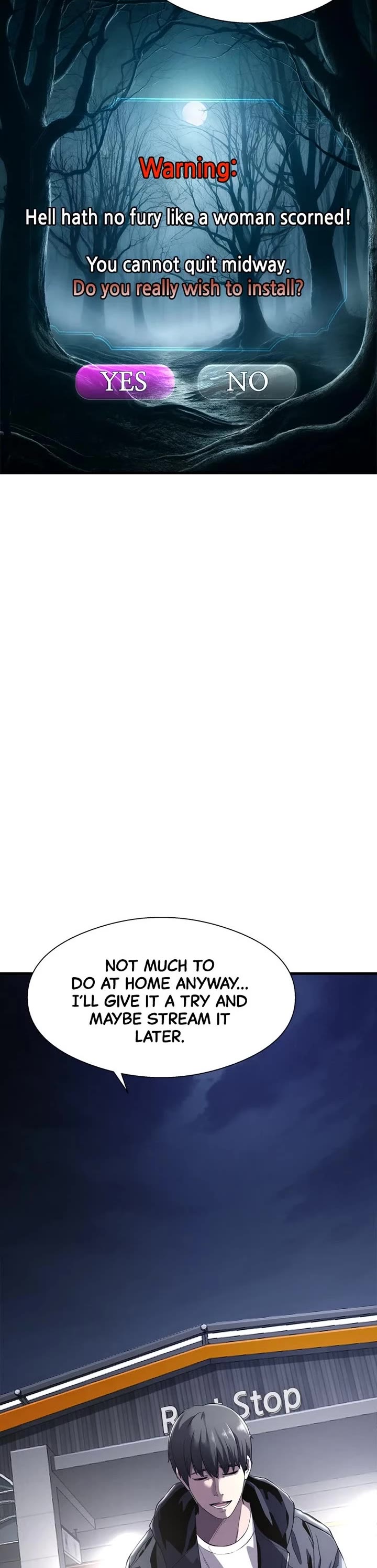 Ghost Dating Simulation chapter 1 page 35