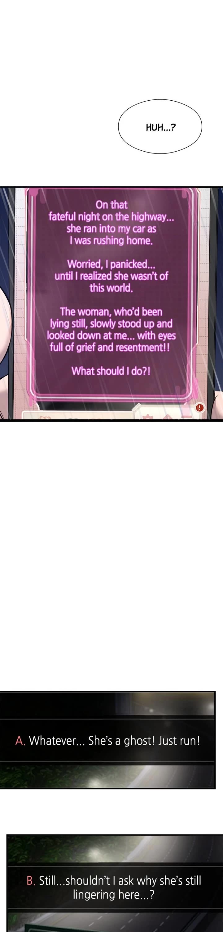 Ghost Dating Simulation chapter 1 page 51