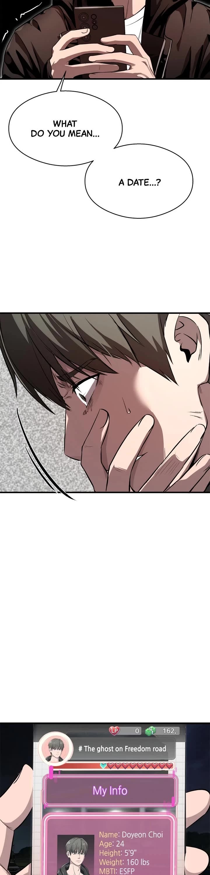 Ghost Dating Simulation chapter 2 page 8