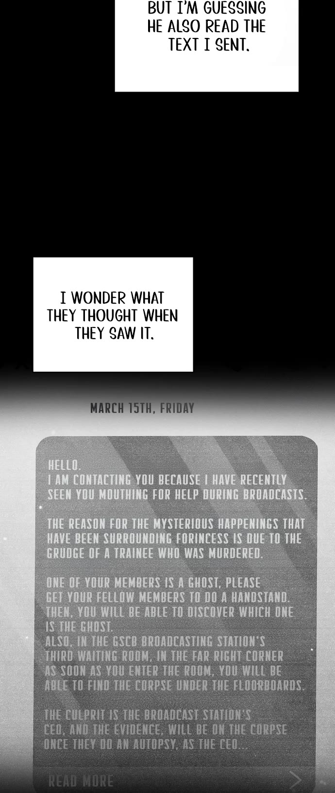 Ghost Story Club (Remake) chapter 69 page 12