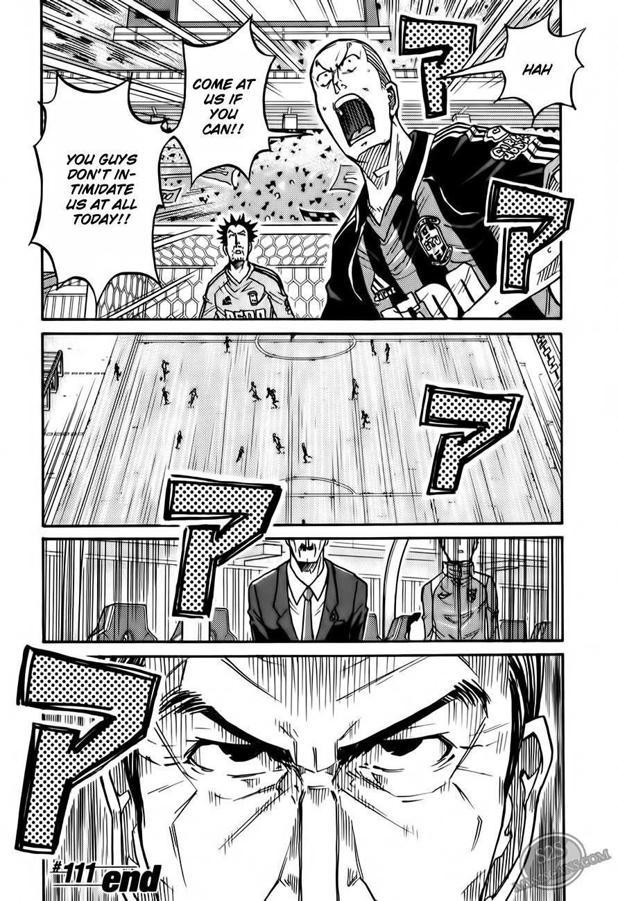 Giant Killing chapter 111 page 22