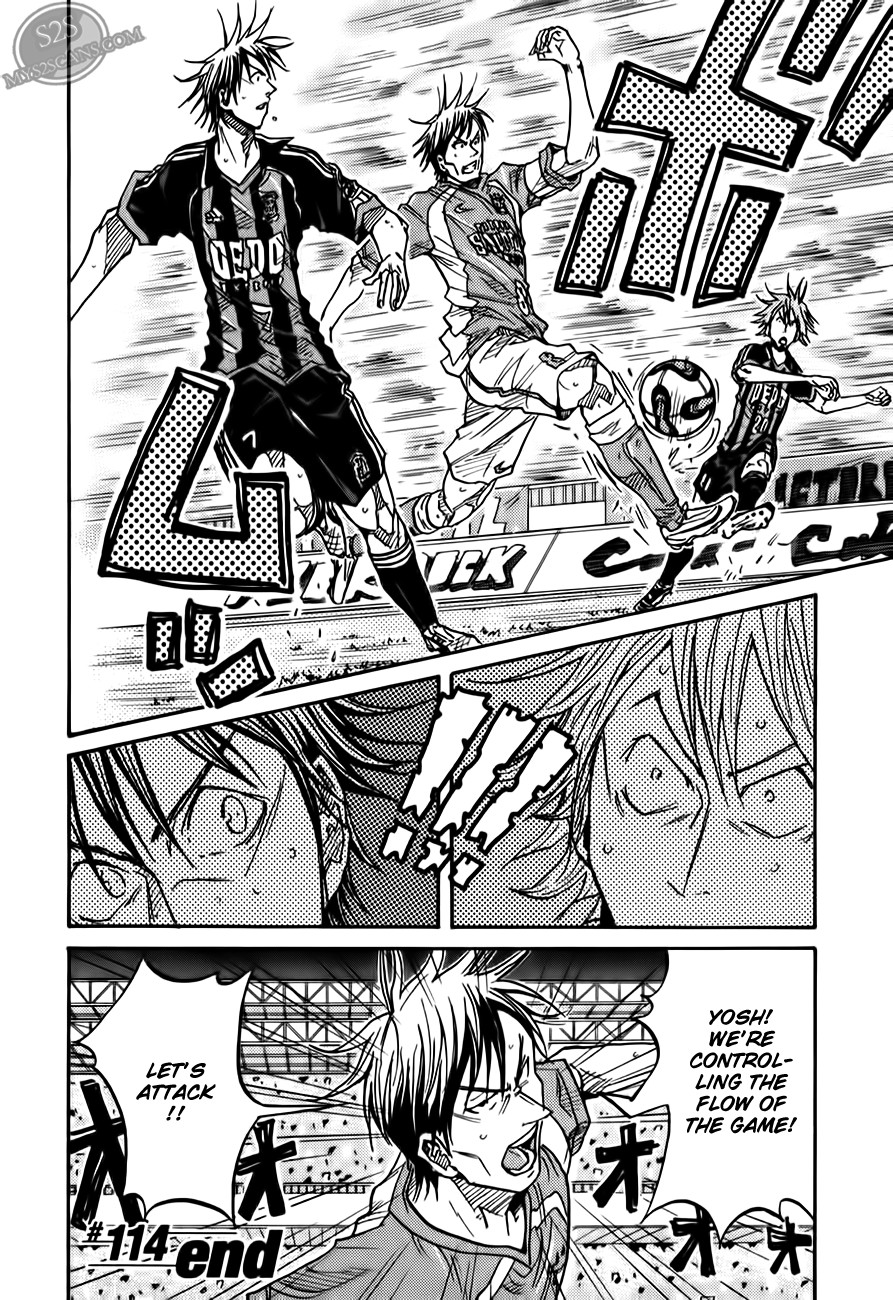 Giant Killing chapter 114 page 20