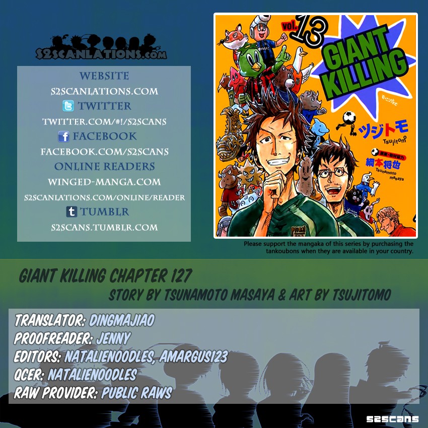 Giant Killing chapter 127 page 1