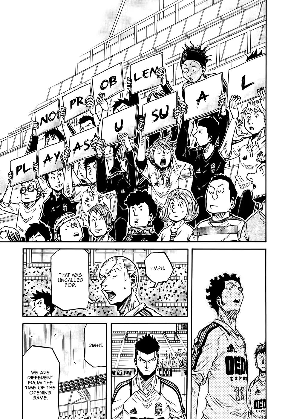 Giant Killing chapter 166 page 18