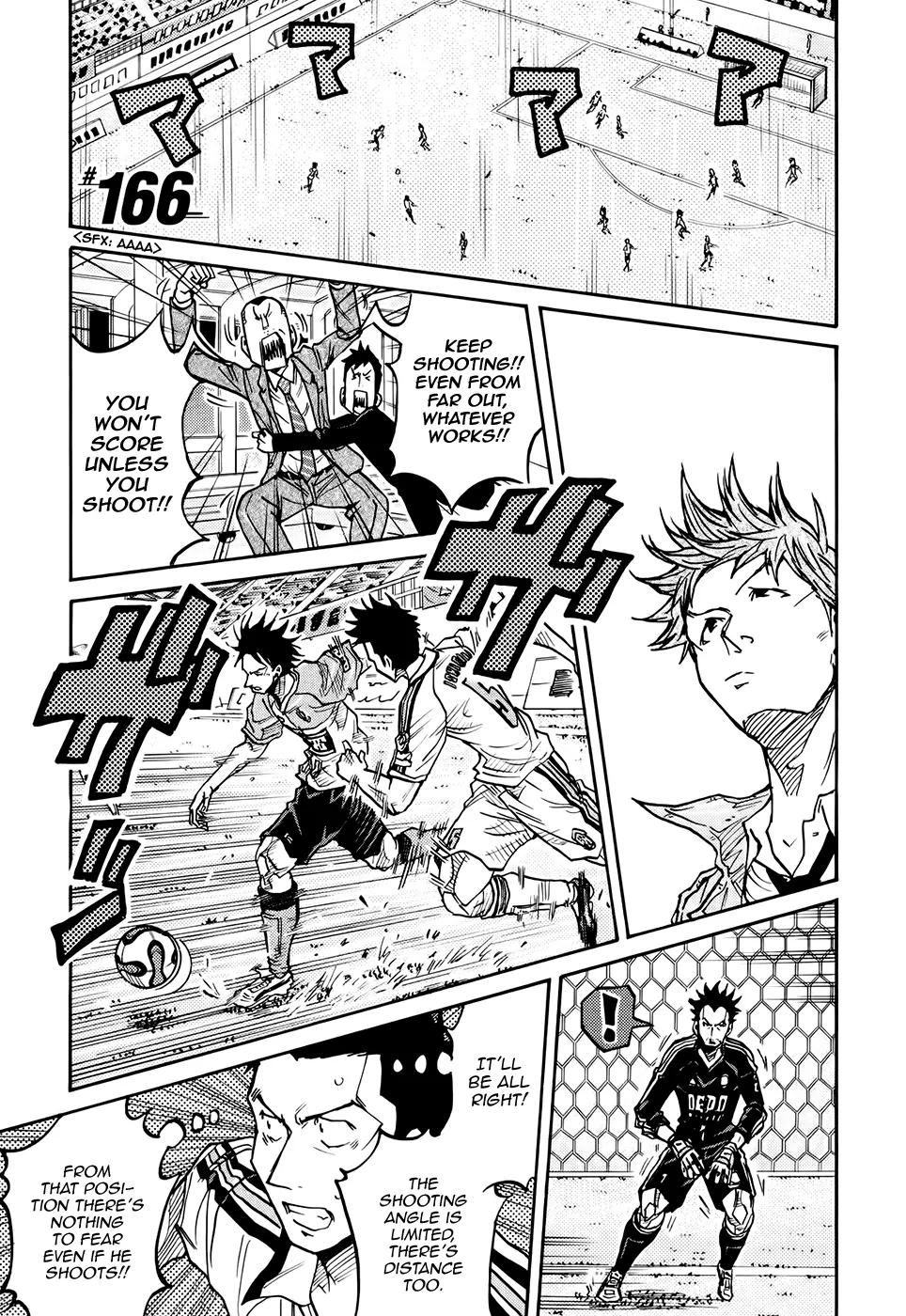 Giant Killing chapter 166 page 2