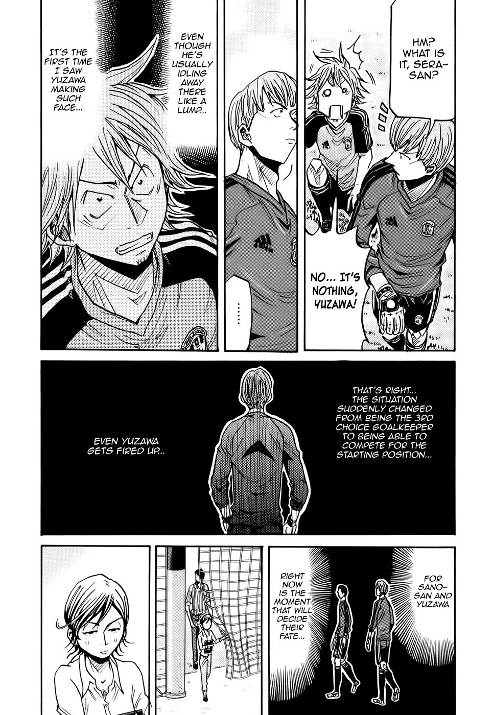 Giant Killing chapter 182 page 16